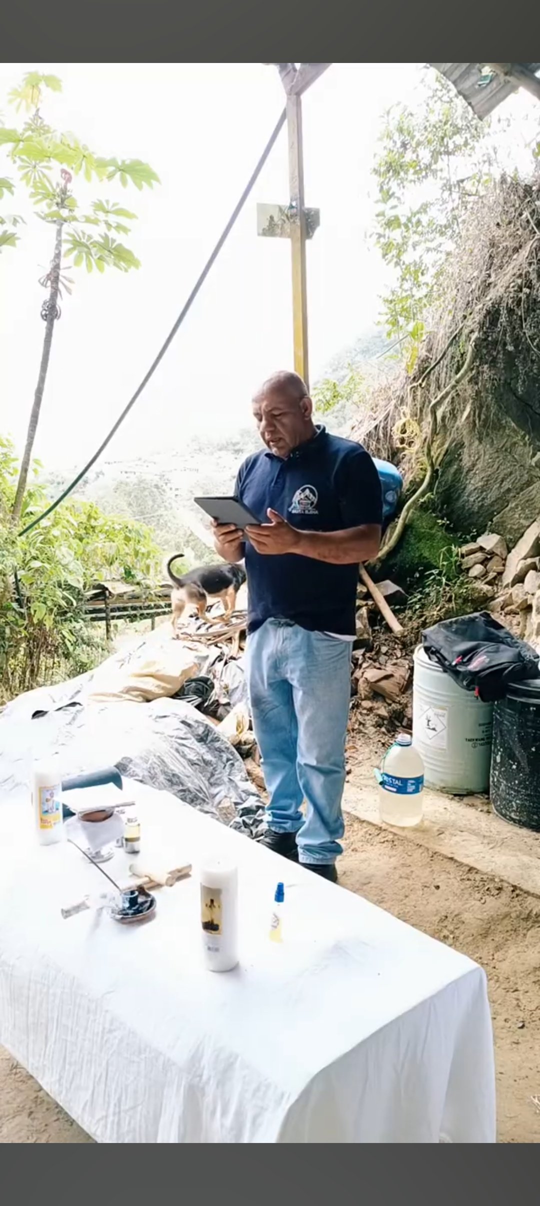 BENDICIENDO MOLINO Y MINA SANTA ELENA