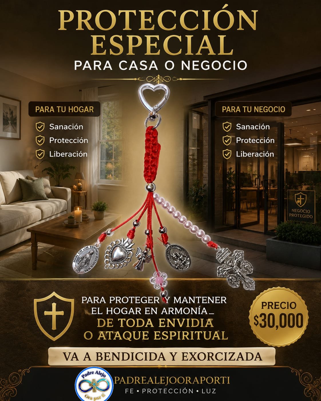 LLAVERO DE PROTECCIÓN PARA CASA O NEGOCIO